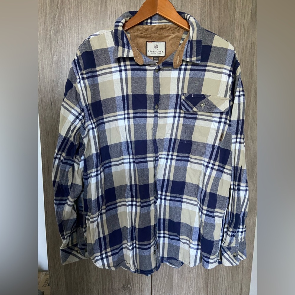 Legendary Whitetails Flannel button down shirt